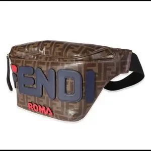Sling Bags Fendi Fila Waist Bag Fendi Pre-Owned X Fila Leather